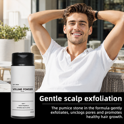 Men's Hair Texture Powder for Natural Volume and Hold