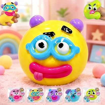 Funny Face Dog Squishy Stress Relief Toy