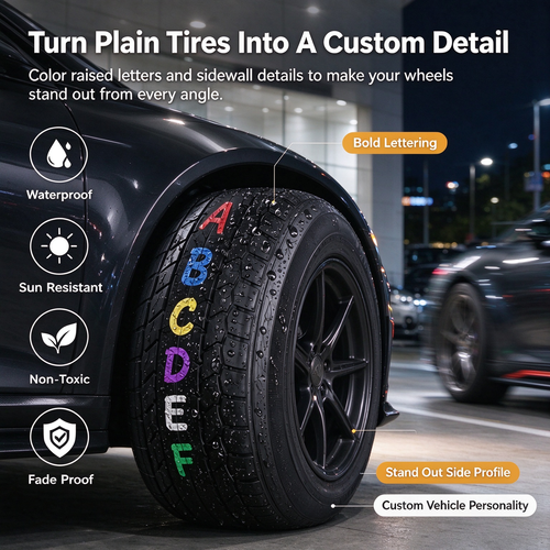 DIY Automotive Tire Paint Markers