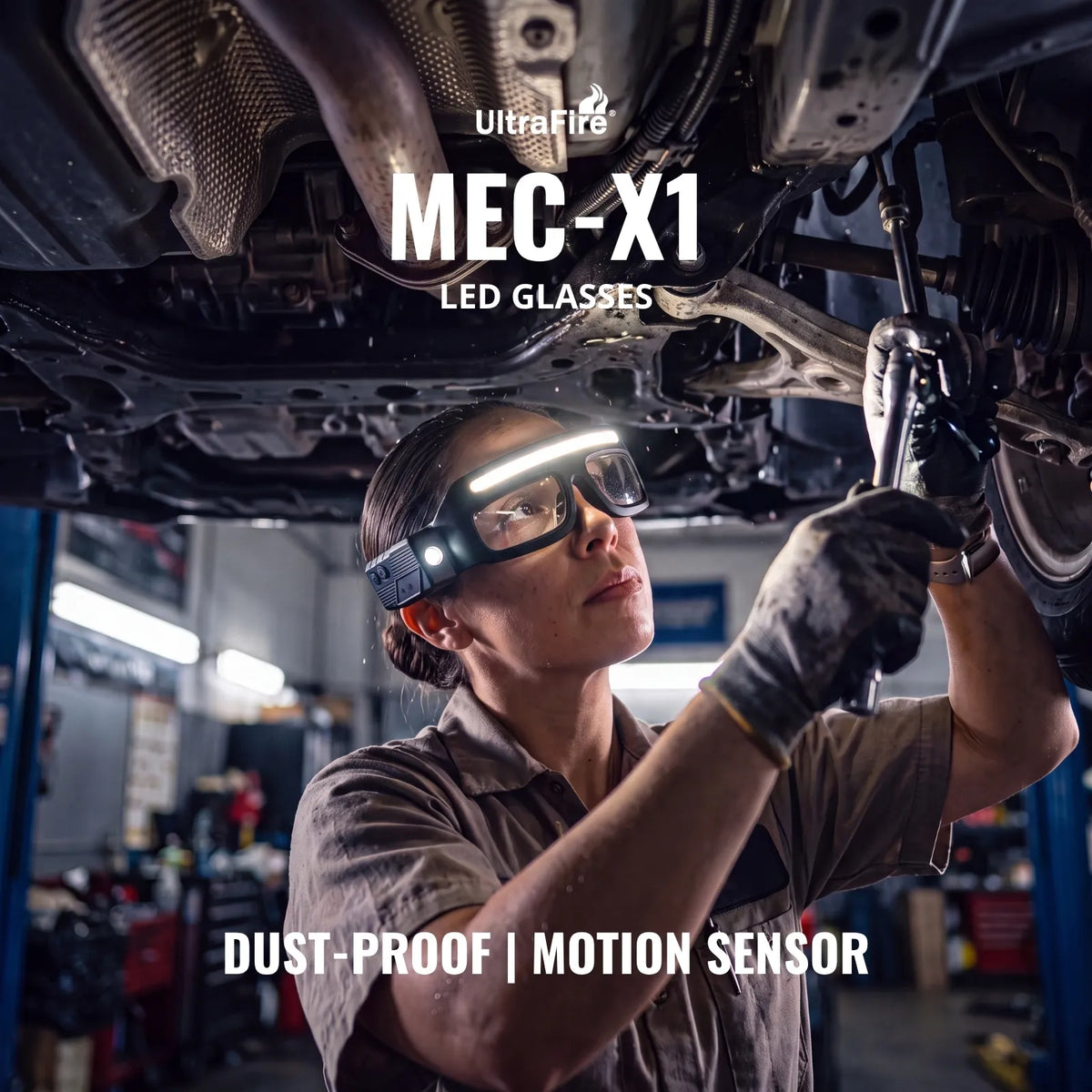 UltraFire® MEC-X1 LED Glasses