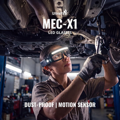 UltraFire® MEC-X1 LED Glasses