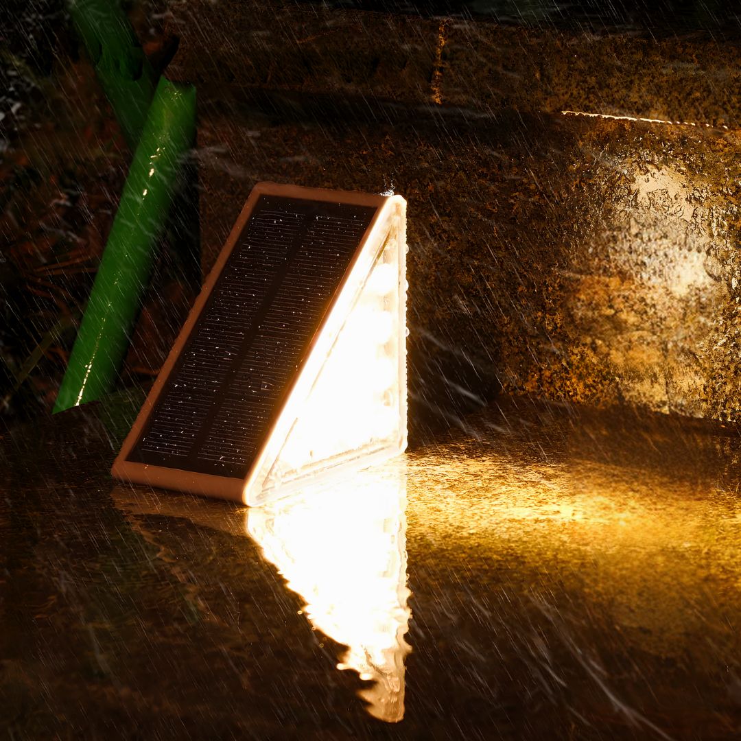 🎅Early Bird Christmas Sale - Solar Powered Stair Lights✨