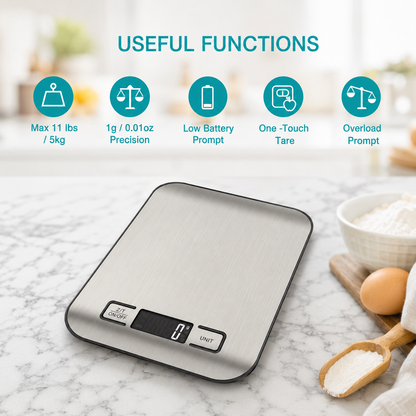 Ultrean Digital Kitchen Scale for Cooking & Baking