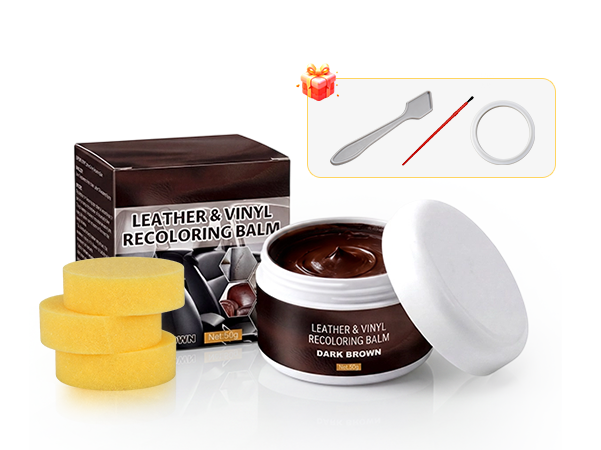Leather Repair Paste for Scratches, Scuffs and Color Restoration