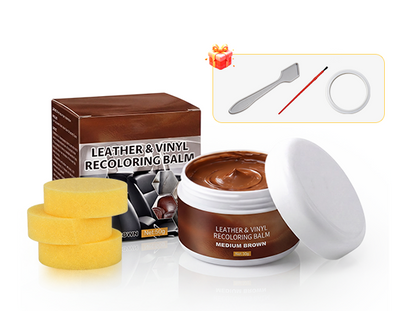 Leather Repair Paste for Scratches, Scuffs and Color Restoration