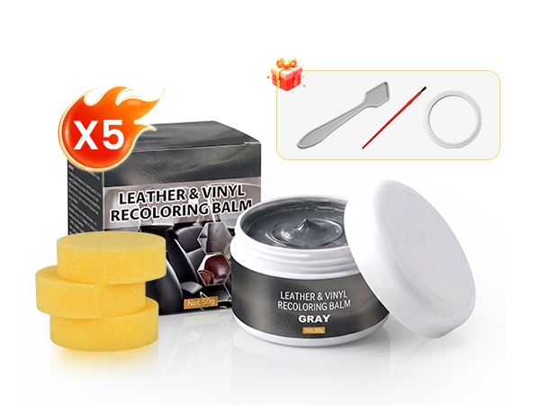 Leather Repair Paste for Scratches, Scuffs and Color Restoration