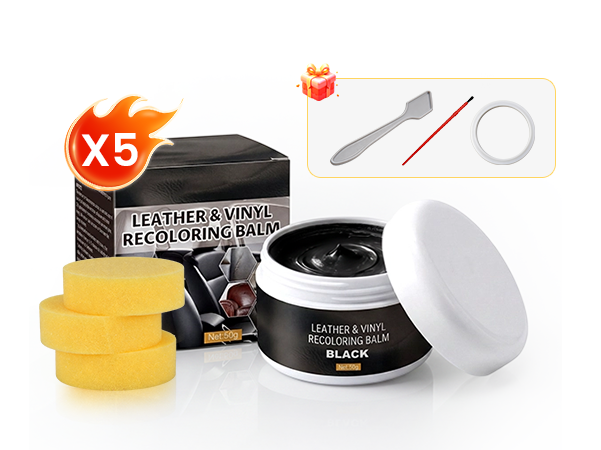 Leather Repair Paste for Scratches, Scuffs and Color Restoration