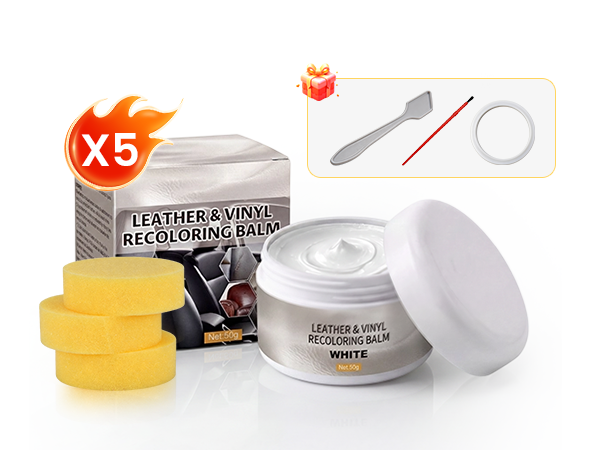 Leather Repair Paste for Scratches, Scuffs and Color Restoration