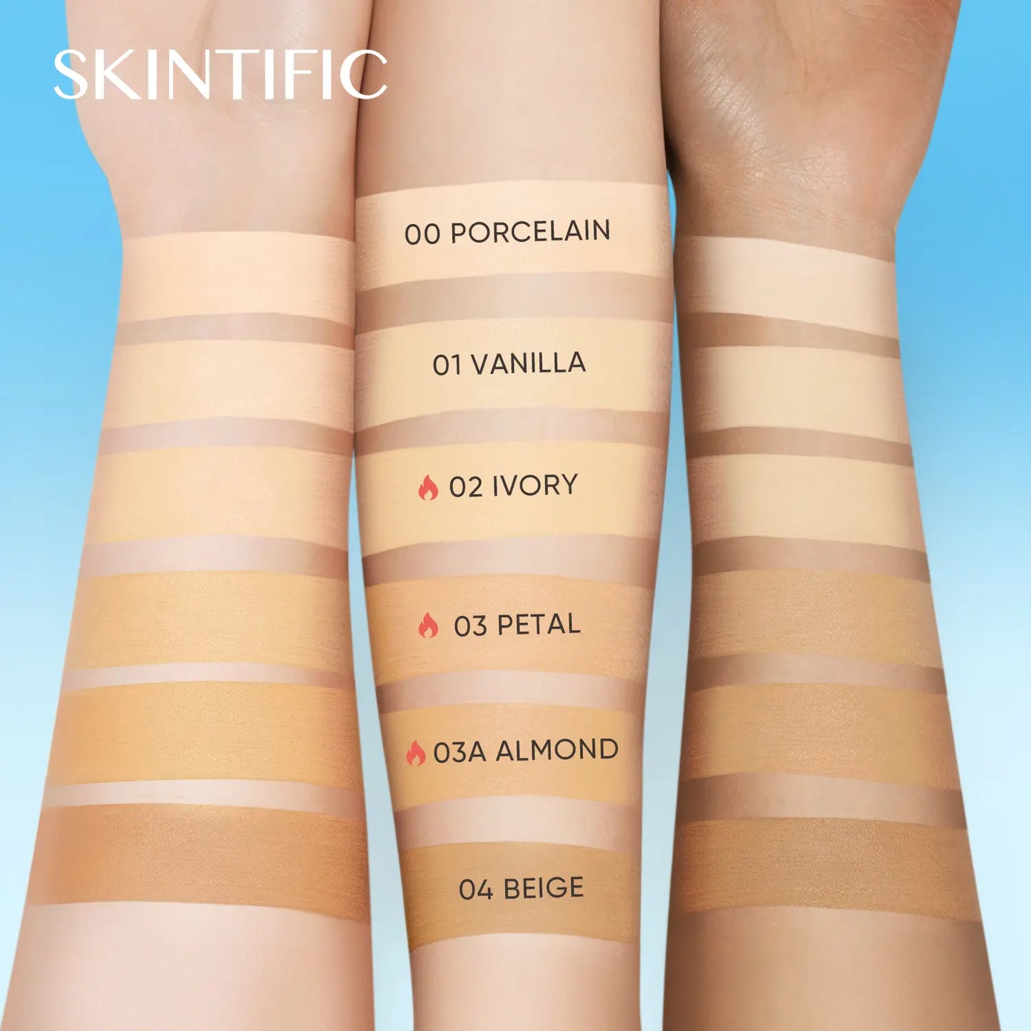 Skintific Ultra Cover Powder Foundation - Matte Finish & Oil Control