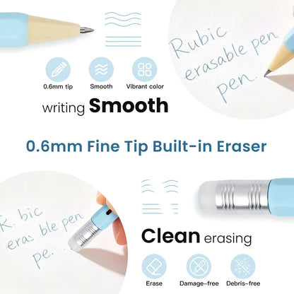 iiGEN RUBIC Erasable Gel Pens - 36 Vibrant Colors, 0.6mm