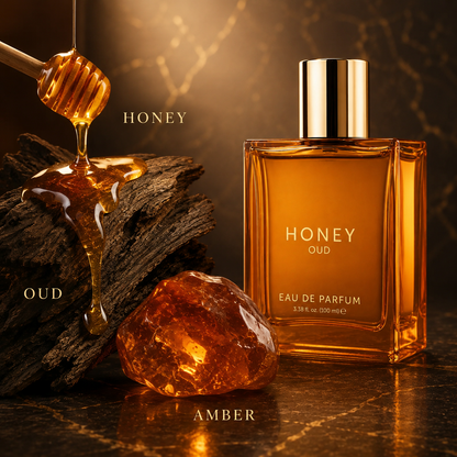 Honey Oud Eau de Parfum with Patchouli Vanilla and Bergamot