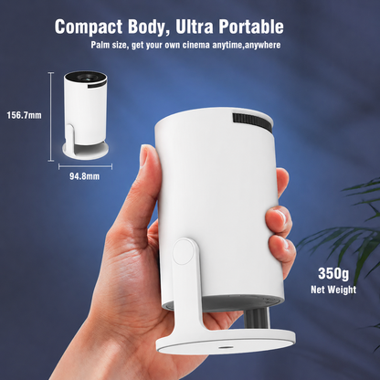 Limited Time Offer — Double Up & Save! 🔥Portable Smart Mini Projector with WiFi 6 & Bluetooth 5.4