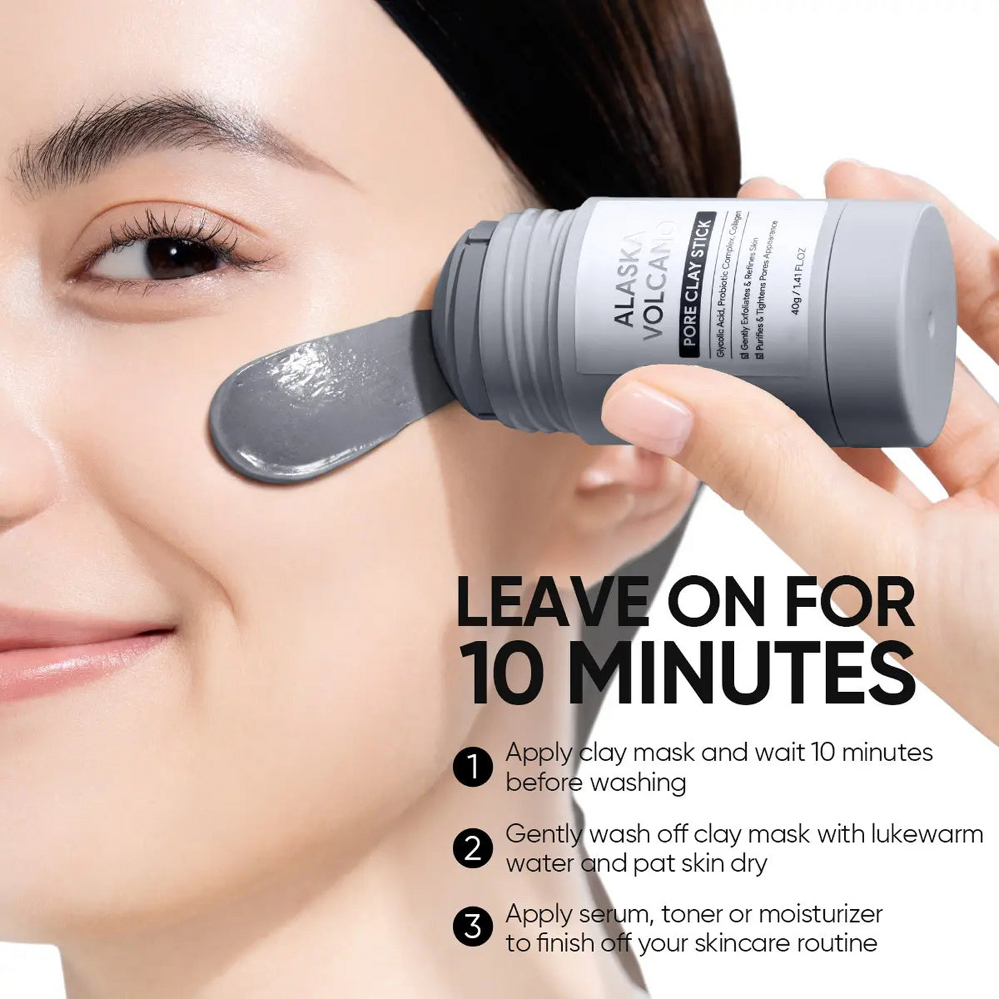 Volcano Clay Stick Blackhead Remover Pore Cleansing Mask