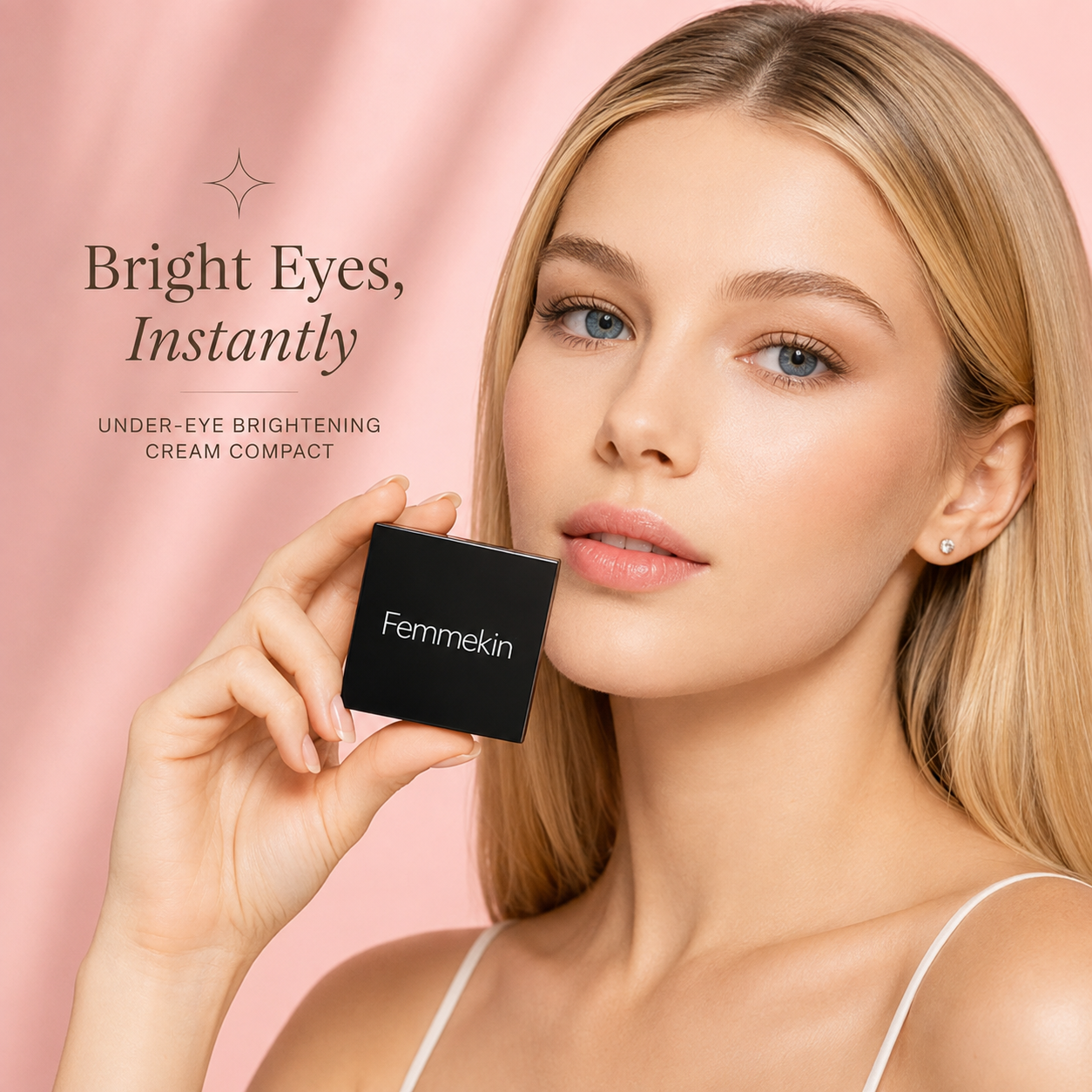 Femmekin Under Eye Brightener Caffeine Peptides