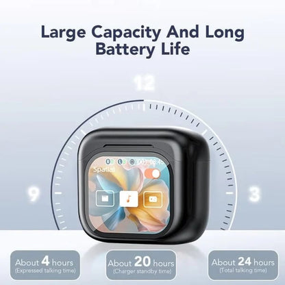 🎁🔥Wireless Bluetooth Translation Earphone With LED display screen(Fit iOS & Android)