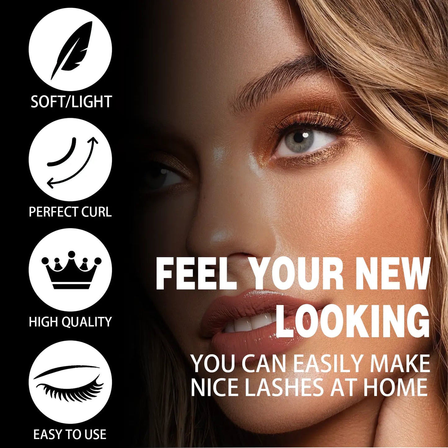 Femmekin No Glue Lash Kit - Self-Adhesive Eyelashes for Effortless Beauty