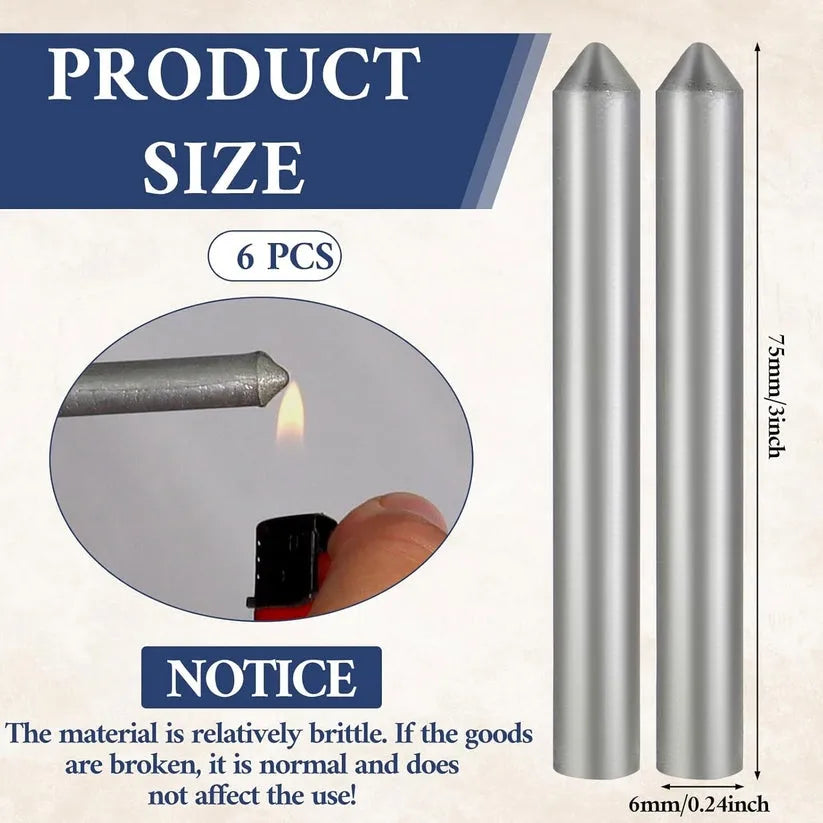 🔥🔧 6PCS Low Temperature Welding Rods – Easy Universal Repair ✨