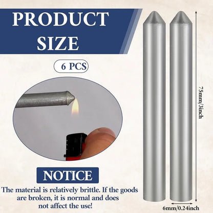 🔥🔧 6PCS Low Temperature Welding Rods – Easy Universal Repair ✨
