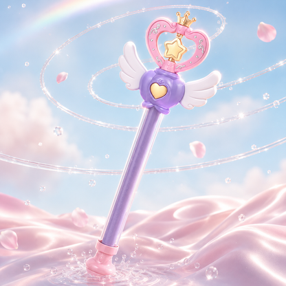 Fairy Wand Shaped Kids Spiral Water Blaster