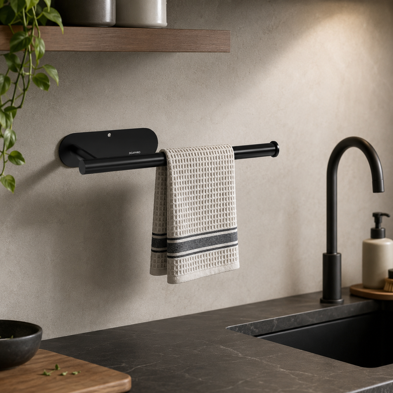 Stainless Steel Wall Mount Paper Towel Holder