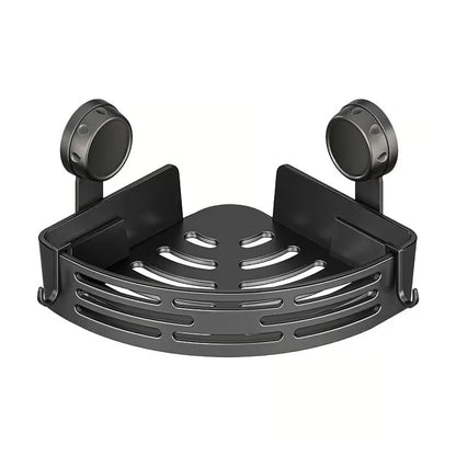 Triangle Suction Cup Shower Caddy ✨No Drill Wall Mount Bathroom Corner Storage Basket