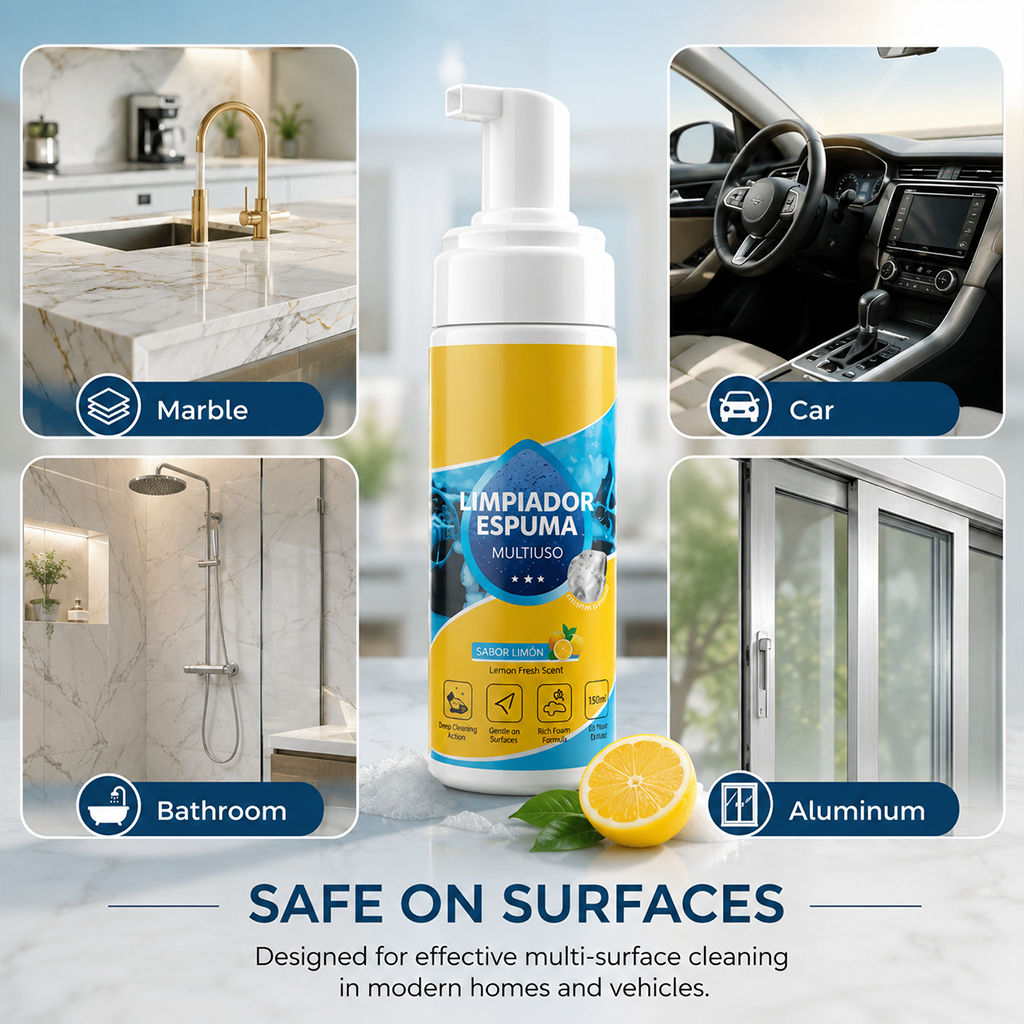 Multi-Enzyme Foam Spray Cleaner