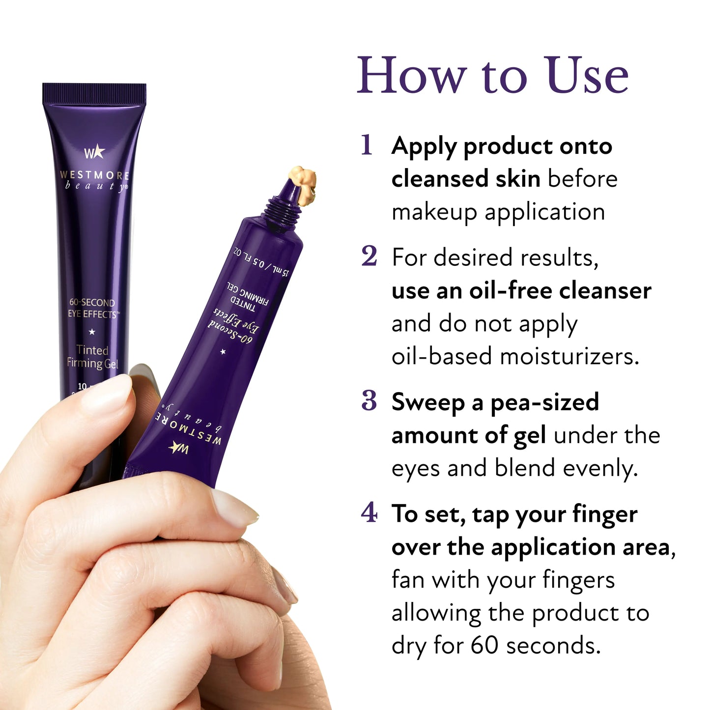 Westmore Beauty 60-Second Eye Effects Serum BOGO 2-Pack