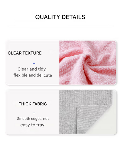 ⏰Tear-off cloth, washable and scratch-free cloths