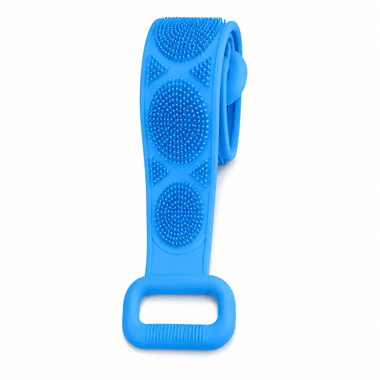 Double Sided Silicone Back Scrubber with Long Handles