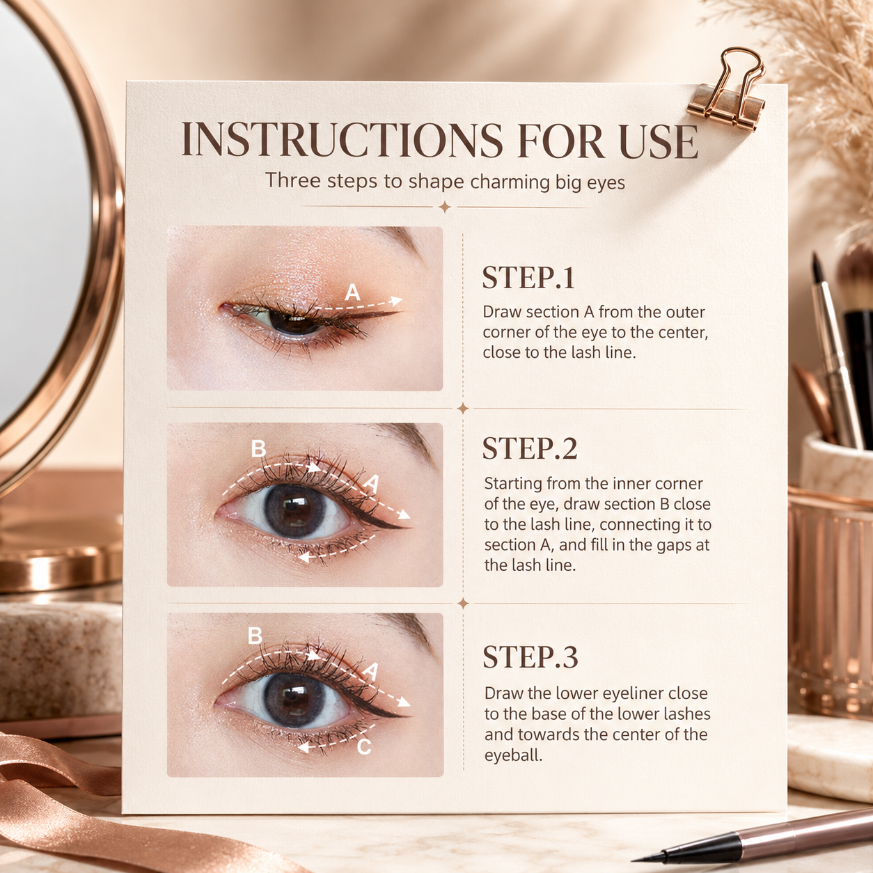 Dual-Ended 24H Waterproof Eyeliner