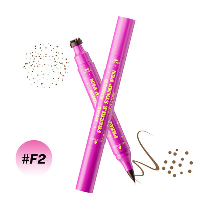 Waterproof Freckles Pen: Faux Freckle Stamp and Fine Tip Eyeliner for Realistic, Long-Lasting Freckles and Effortless Makeup, Perfect for Daily Wear and Cosplay,back to school