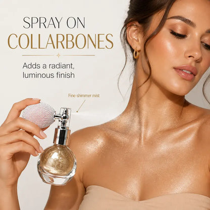 Shimmer Highlight Powder Mist – Face, Body & Hair
