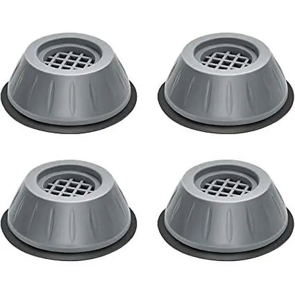 4 Piece Shock Absorbing Pads for Washing Machine Dryer and Refrigerator
