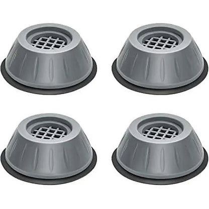 4 Piece Shock Absorbing Pads for Washing Machine Dryer and Refrigerator