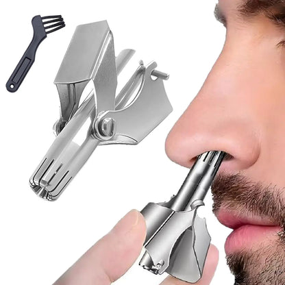 ✂️ Manual Nose Hair Trimmer – Precision Grooming. No Battery Needed