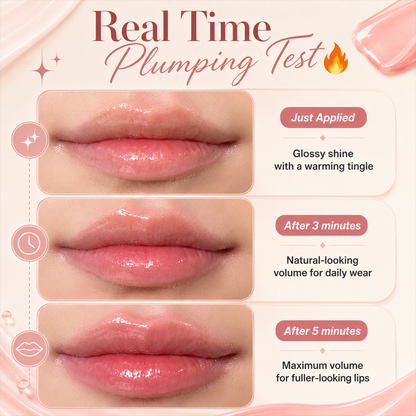 Spicy Lip Plumper Gloss Non Sticky High Shine Finish