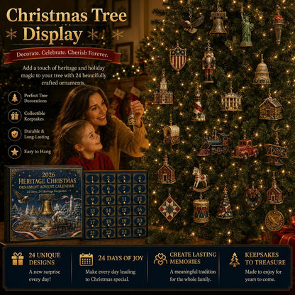 America 250th Anniversary Heritage Christmas Advent Calendar
