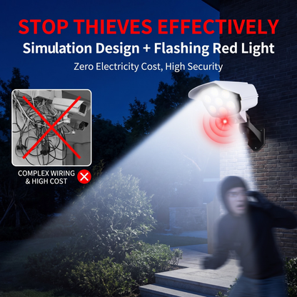 📢📢LIMITED-TIME 50% OFF!⚡Simulated security camera with LED solar light