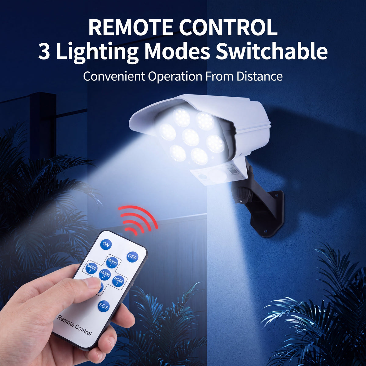 📢📢LIMITED-TIME 50% OFF!⚡Simulated security camera with LED solar light