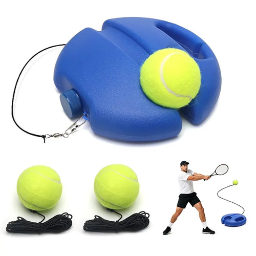 Tennis Training Kit 1 Set with 2  Balls & Ropes