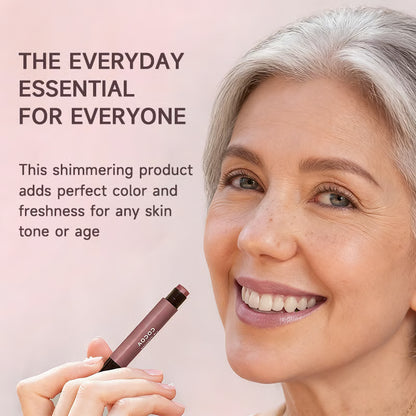 🎁Cocoa Lip Shimmer - Natural Color, Soft Shine & Nourishing Care💖