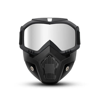 🛠️Detachable Full Face Goggle Mask