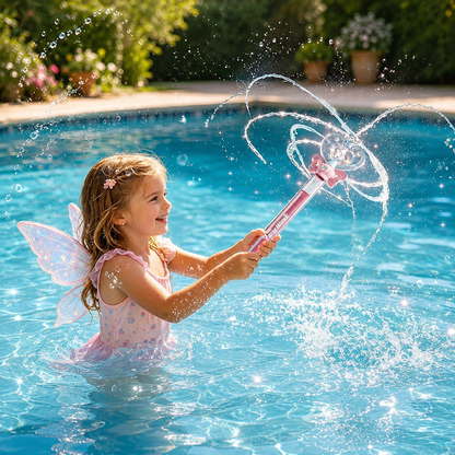 Fairy Wand Shaped Kids Spiral Water Blaster