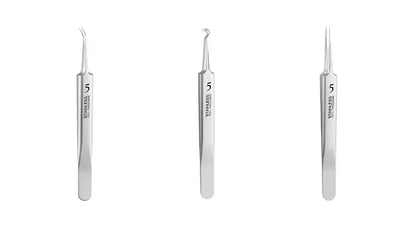 Femmekin 3-Piece Precision Blackhead Tweezer Set