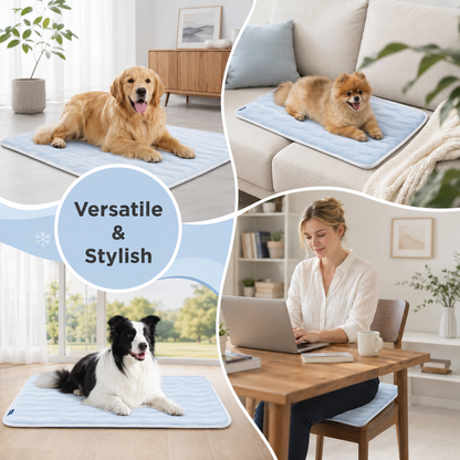 Summer Cooling Mat for Dogs with Portable Non Slip Design