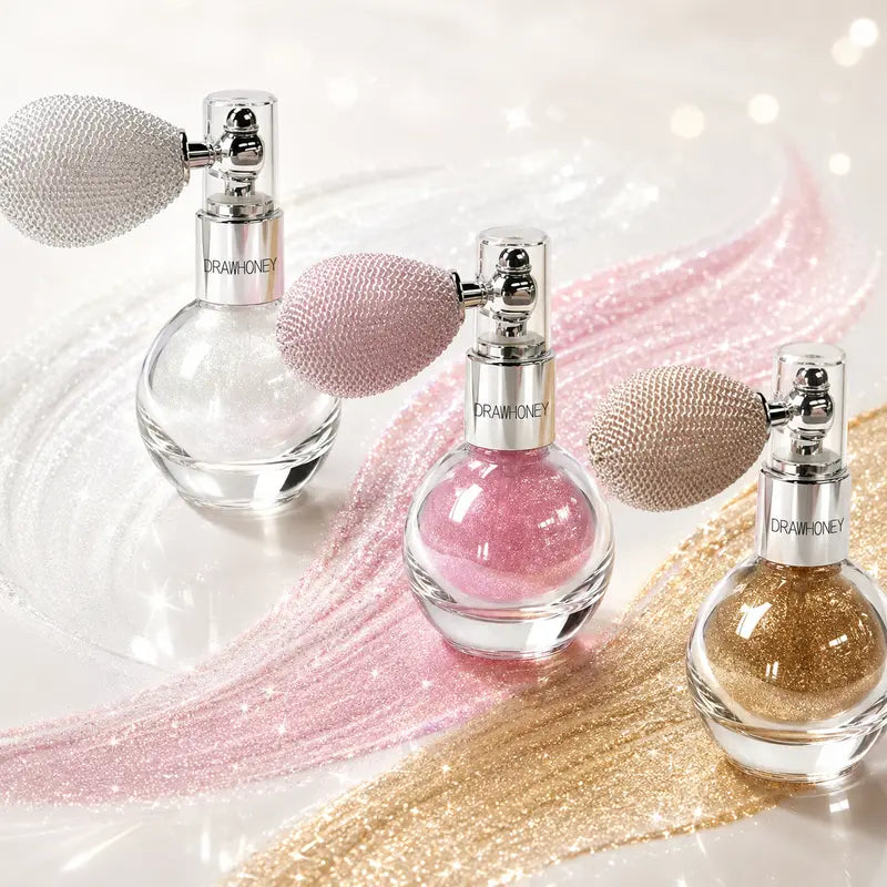 Shimmer Highlight Powder Mist – Face, Body & Hair