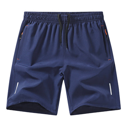 Plus Size Quick-Dry Athletic Shorts