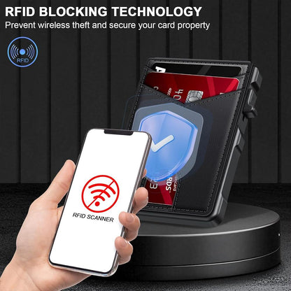 Minimalist RFID Pop-Up Slim Wallet