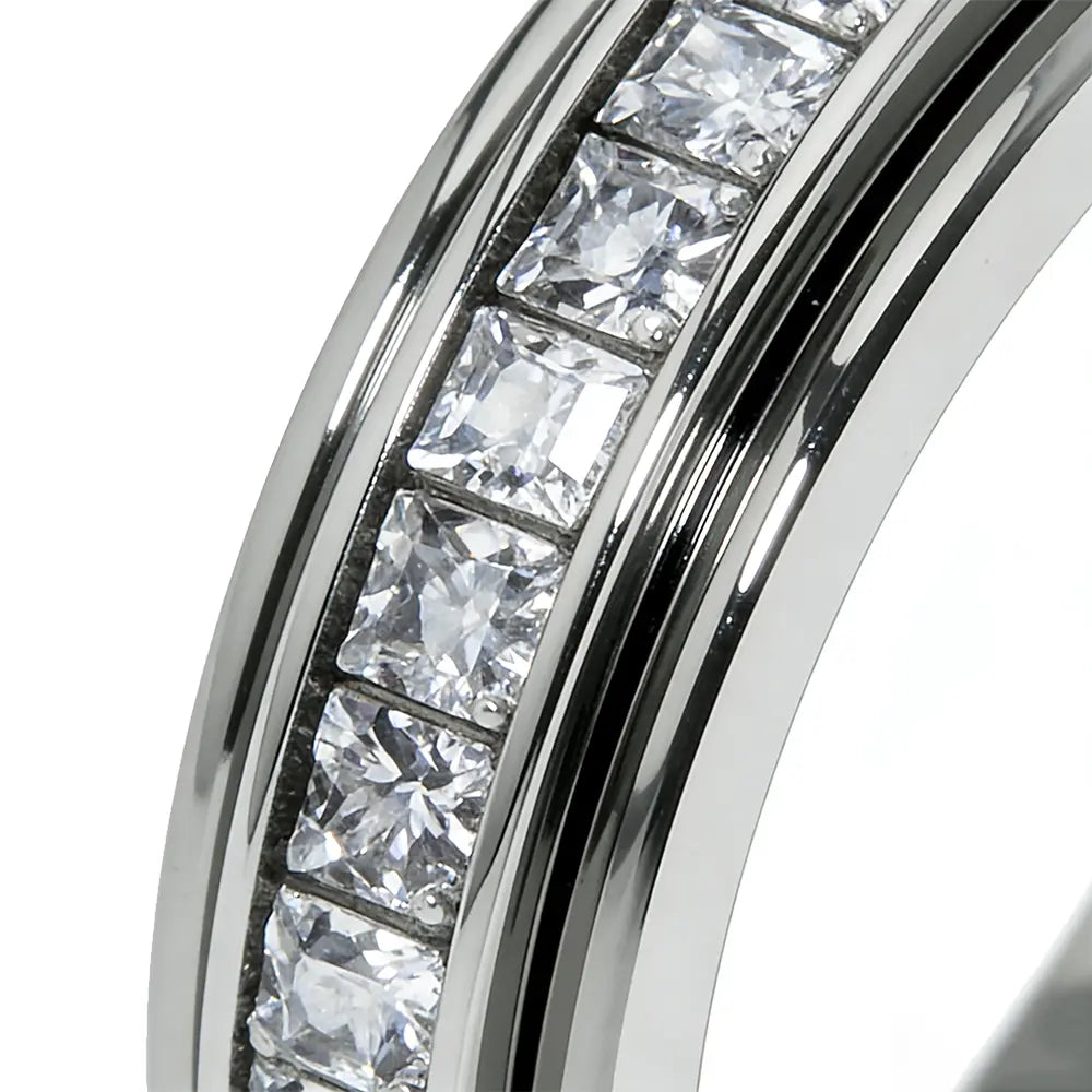 Titanium Steel Anxiety Rings - Spinning Anti-Anxiety
