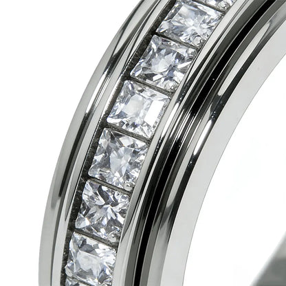 Titanium Steel Anxiety Rings - Spinning Anti-Anxiety